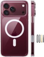 TORRAS Stronger Magnetic & Shockproof for iPhone 18 Pro Max Case Burgundy - Image 14