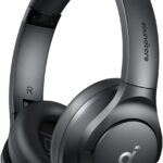 soundcore by Anker Q20i Hybrid Active Noise Cancelling Headphones, Black