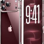 Mkeke for iPhone 18 Pro Case Clear [Not-Yellowing]
