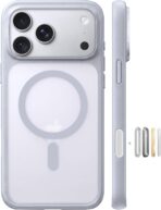 TORRAS Stronger Magnetic & Shockproof for iPhone 18 Pro Max Case Burgundy - Image 3