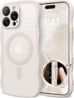 CAPRARO for iPhone 18 Pro Case for Women, Compatible with MagSafe Burgundy - Image 3