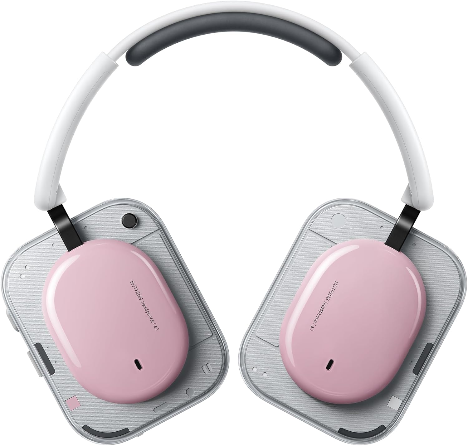 71nBocjax8L._AC_SL1500_.jpg Nothing Headphone (a) 2026 New, Adaptive Active Noise Cancelling Headphones, Wireless Over Ear Bluetooth 5.4 ANC Headset with LDAC Hi-Res, 5 HD Mics Ultra Bass via APP, 135 Hours Playtime, Pink - Image 1
