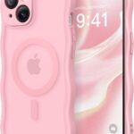 CAPRARO for iPhone 18 Pro Case for Women, Compatible with MagSafe Burgundy