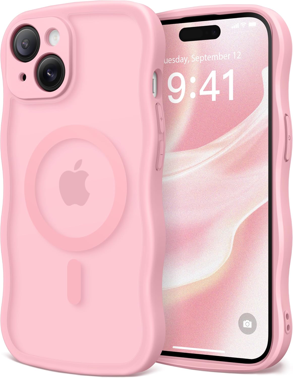 811T-7rrTEL._AC_SL1500_.jpg CAPRARO for iPhone 18 Pro Case for Women, Compatible with MagSafe Burgundy - Image 1