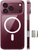 TORRAS Stronger Magnetic & Shockproof for iPhone 18 Pro Max Case Burgundy - Image 13