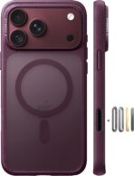 TORRAS Stronger Magnetic & Shockproof for iPhone 18 Pro Max Case Burgundy - Image 9